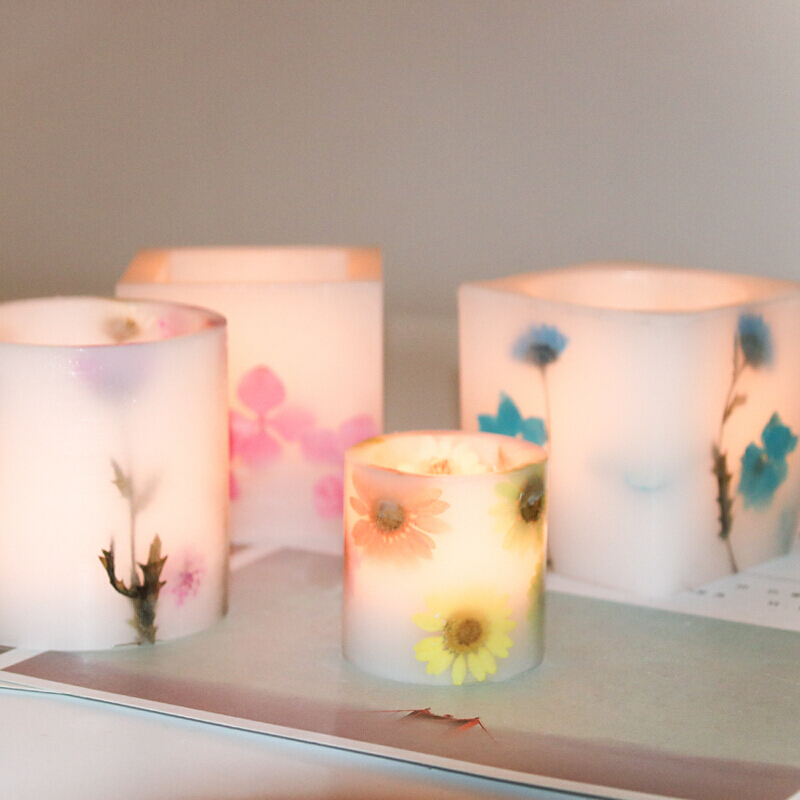 Candle Making Activity - يندبروف كوب شمع قالب أكريليك حامل