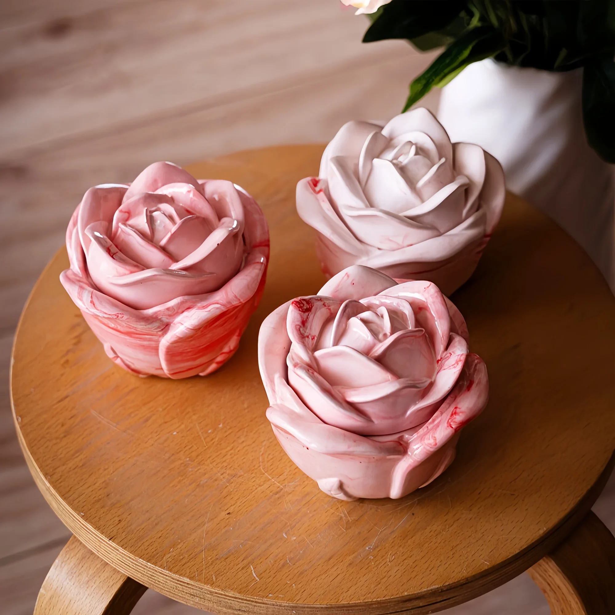 Candle Making Design - مجموعة مكونة من قطعتين من قوالب