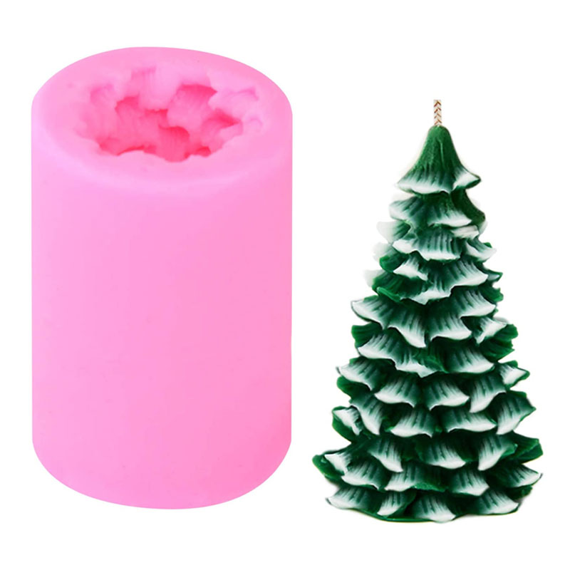 Xmas Candle Making - ثلاثية الأبعاد شجرة عيد الميلاد قالب