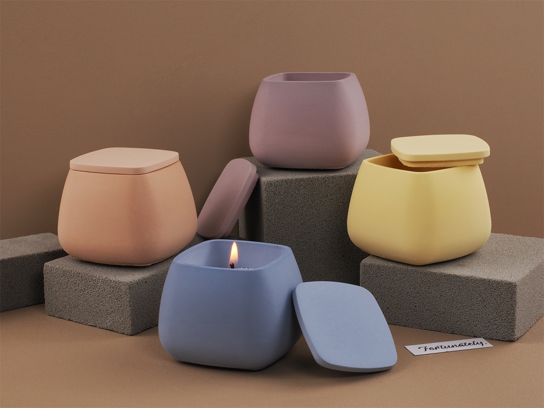 1 مجموعة مربع صندوق تخزين الأش - مراجعة Candle Making Supplies Wholesale وسعره