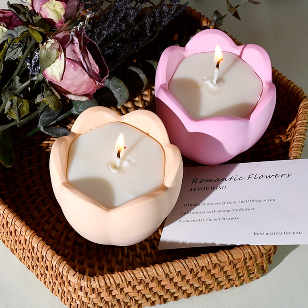 توليب شمعة حامل قوالب السيليكو - مراجعة Candle Making Supplies Wholesale وسعره