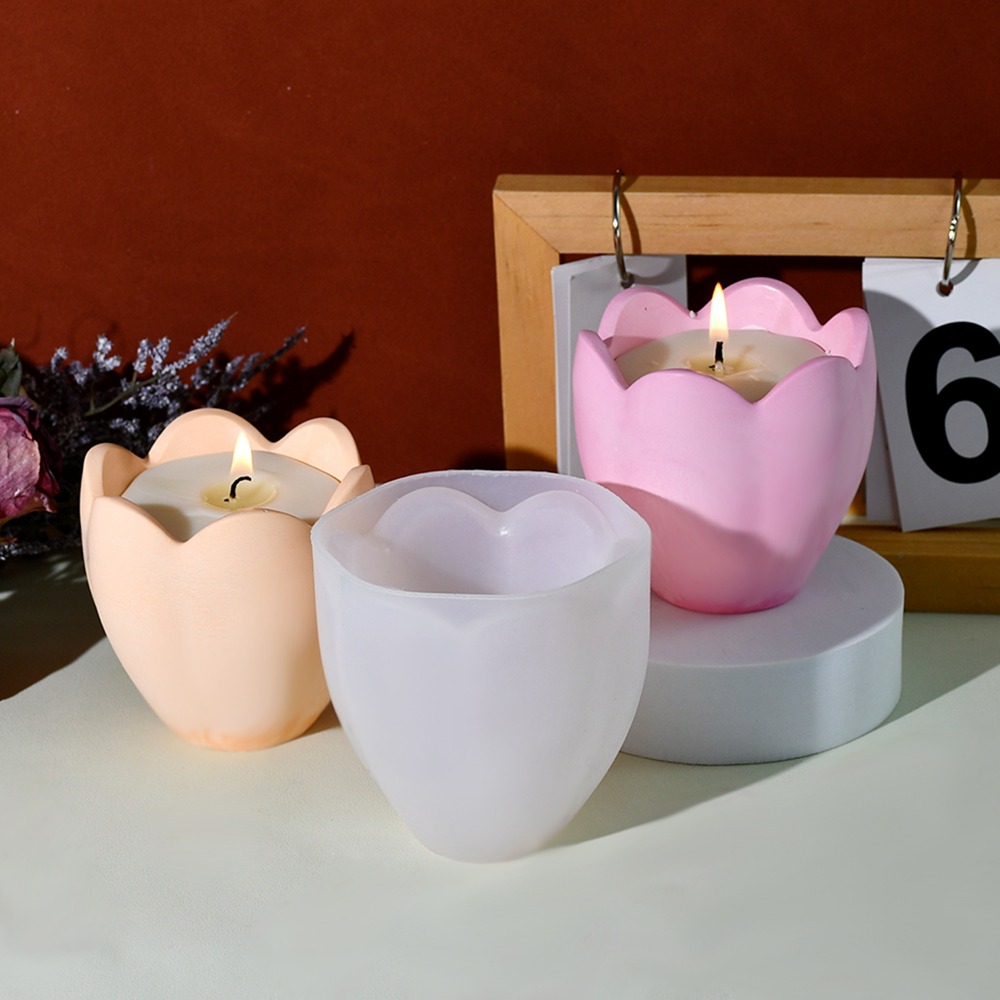 توليب شمعة حامل قوالب السيليكو - مراجعة Candle Making Supplies Wholesale وسعره
