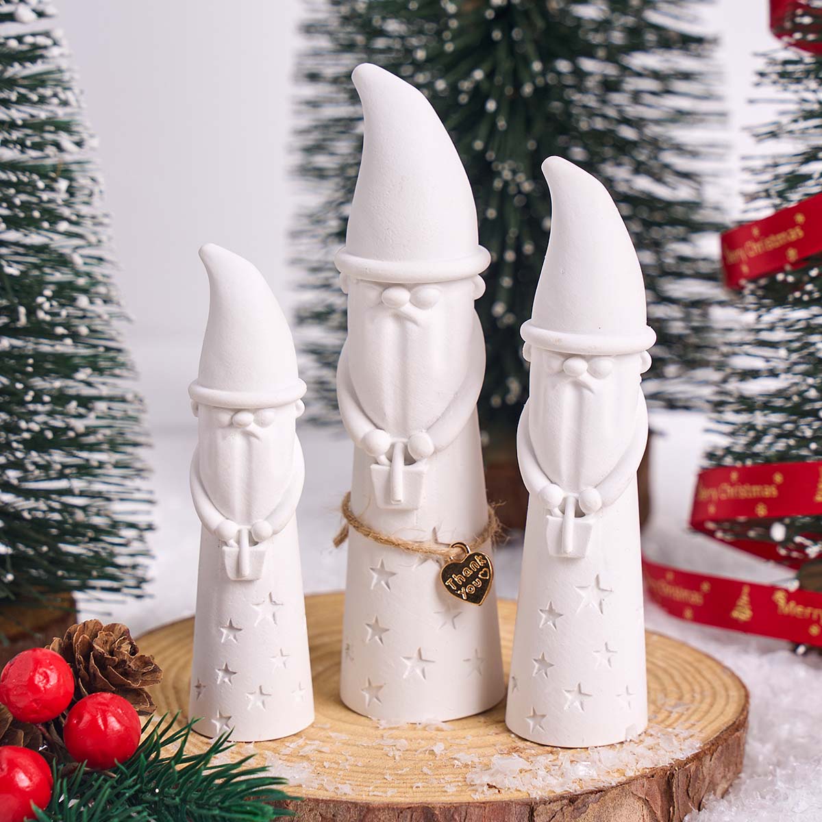 قالب سيليكون لزينة عيد الميلاد - مراجعة Xmas Candle Making وسعره
