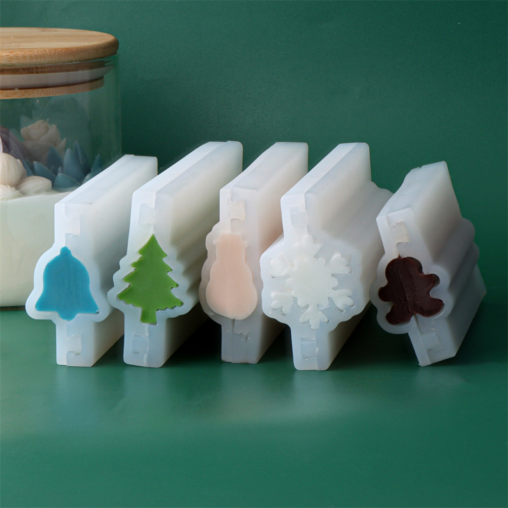 عيد الميلاد سيليكون أنبوب عمود - مراجعة Xmas Candle Making وسعره