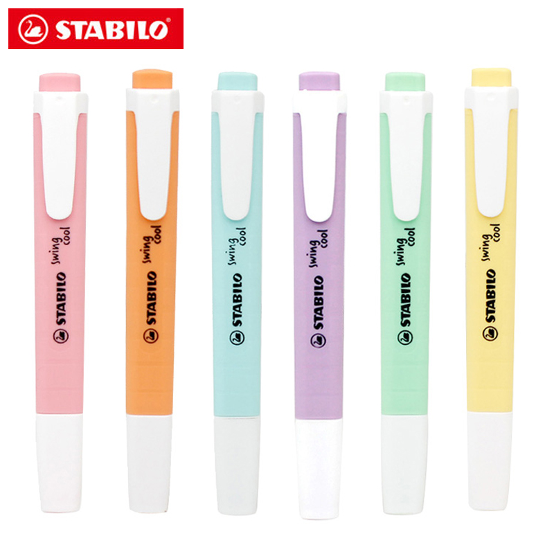 1 قطعة الألمانية ستابيلو هيغلي - مراجعة Stabilo Marker Boss وسعره