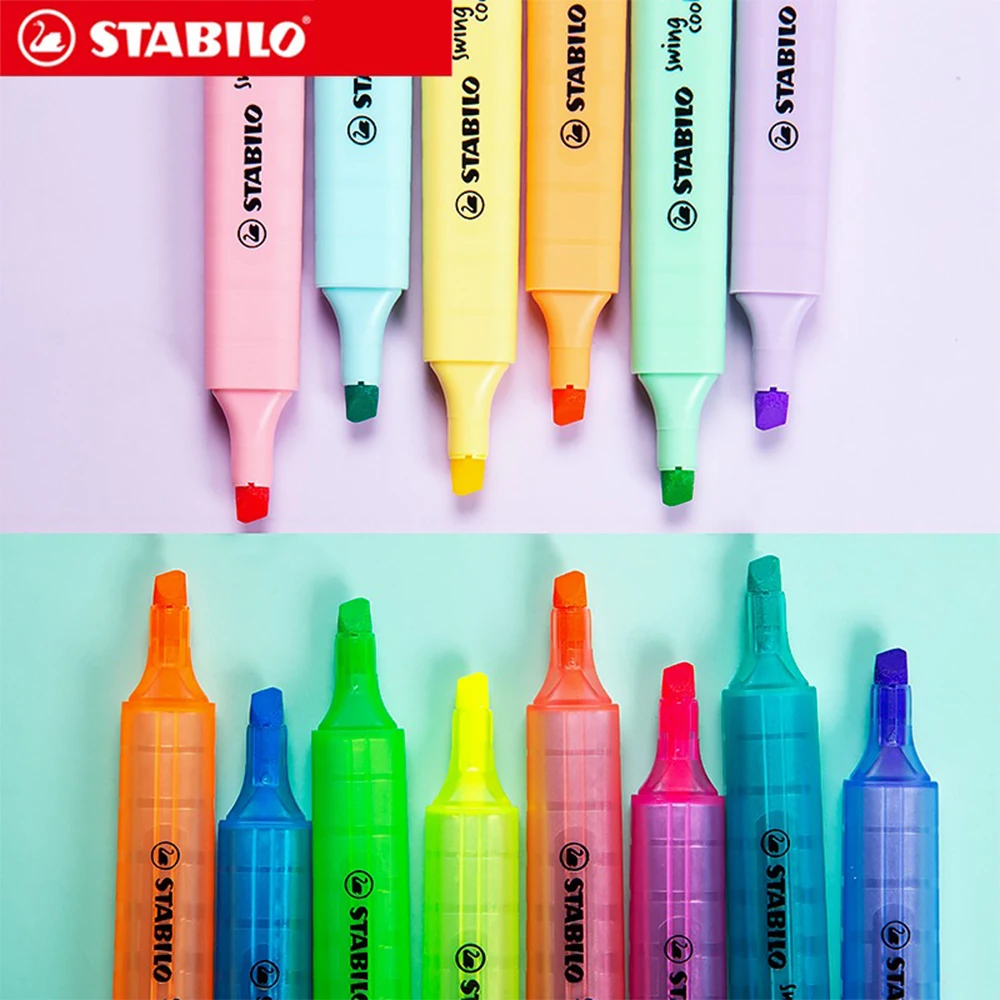 3 قطع من علامات ستابيلو هايلاي - مراجعة Stabilo Marker Boss وسعره