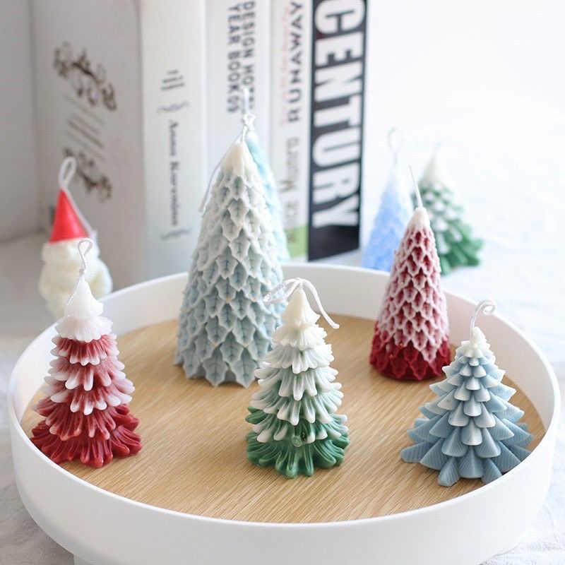 عيد الميلاد قالب من السيليكون  - مراجعة Xmas Candle Making وسعره