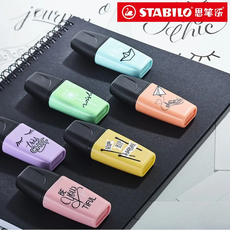 3/6 لون/مجموعة الألمانية STABI - مراجعة Stabilo Marker Boss وسعره