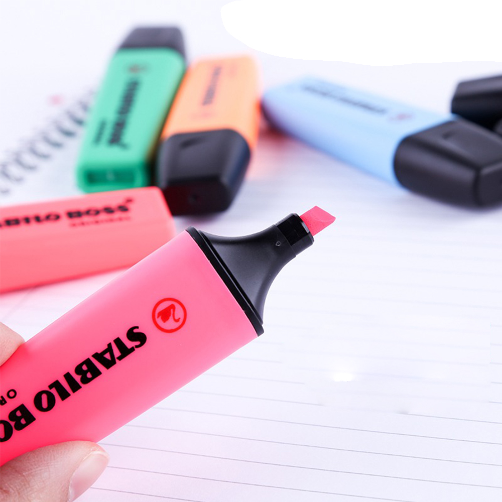 1 قطعة هيغليغتر ستابيلو الألما - مراجعة Stabilo Marker Boss وسعره