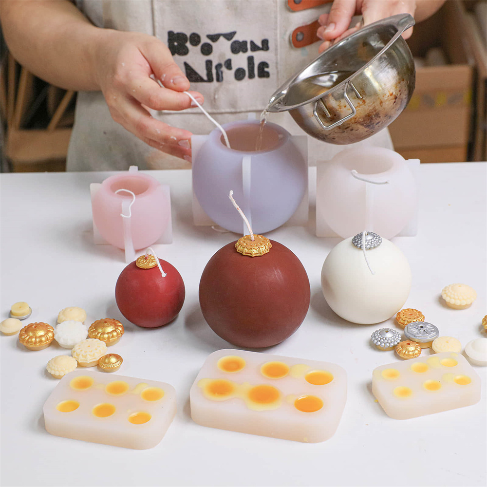 نيكول عيد الميلاد الحلي شمعة ق - مراجعة Xmas Candle Making وسعره
