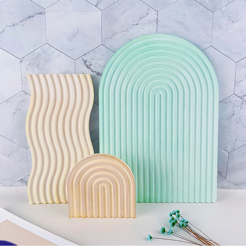 لتقوم بها بنفسك قالب صينية موج - مراجعة Candle Making Design وسعره