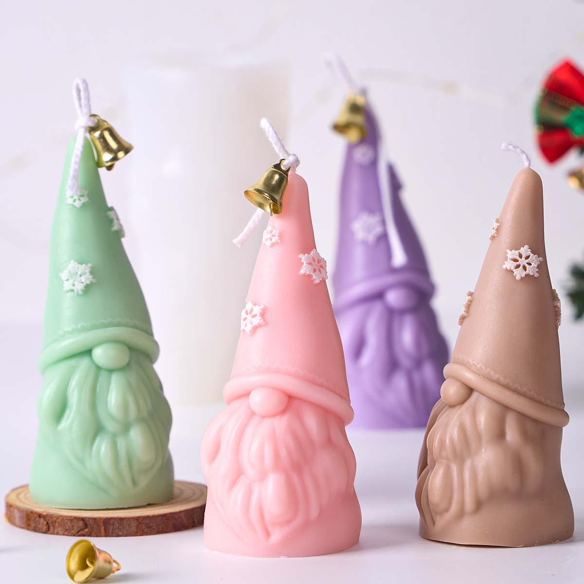 قالب شمع سيليكون لزينة عيد الم - مراجعة Xmas Candle Making وسعره