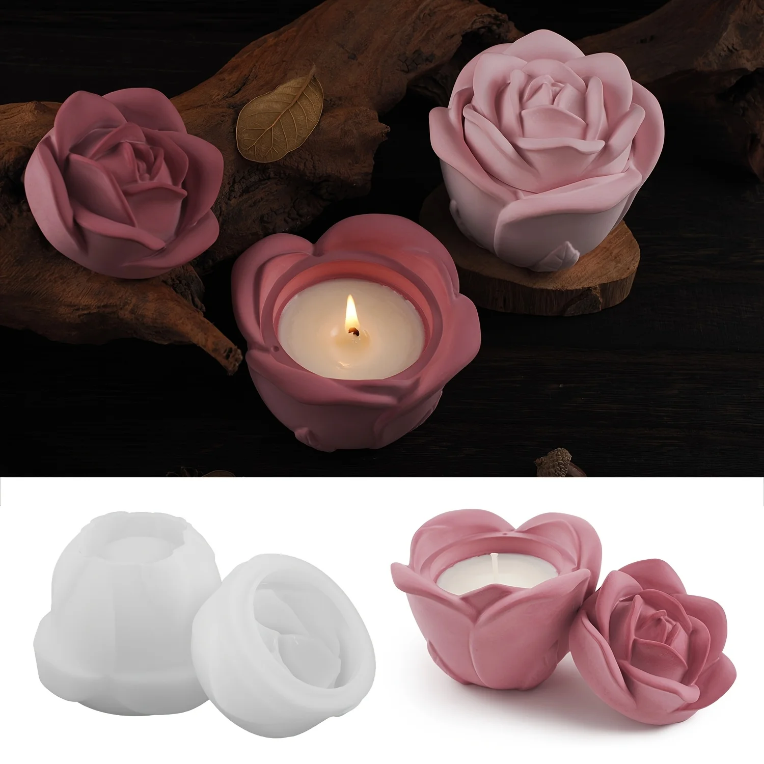 مجموعة مكونة من قطعتين من قوال - مراجعة Candle Making Design وسعره