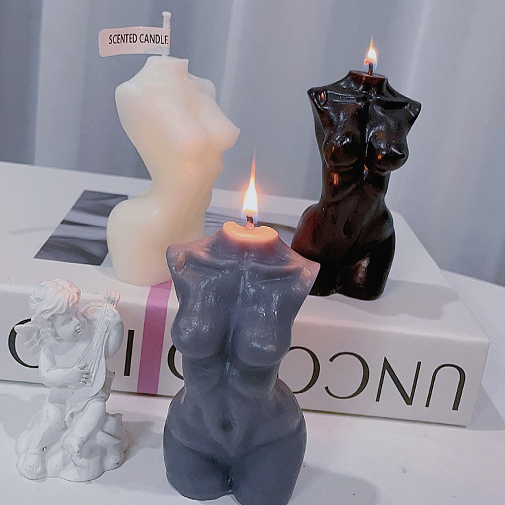 شمعة معطرة على شكل جسم أنثوي ل - مراجعة Candle Making Design وسعره