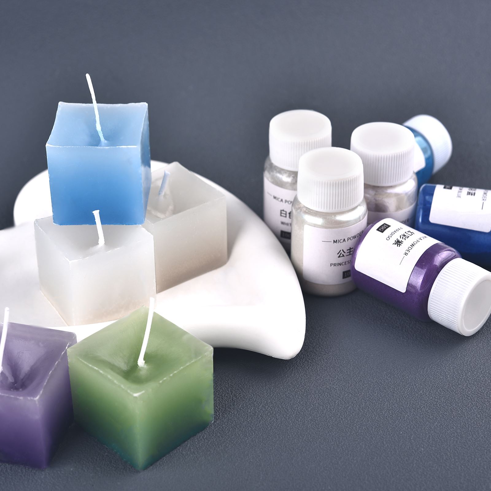 عامل تلوين الشموع ، مسحوق المي - مراجعة Candle Making Supplies Wholesale وسعره
