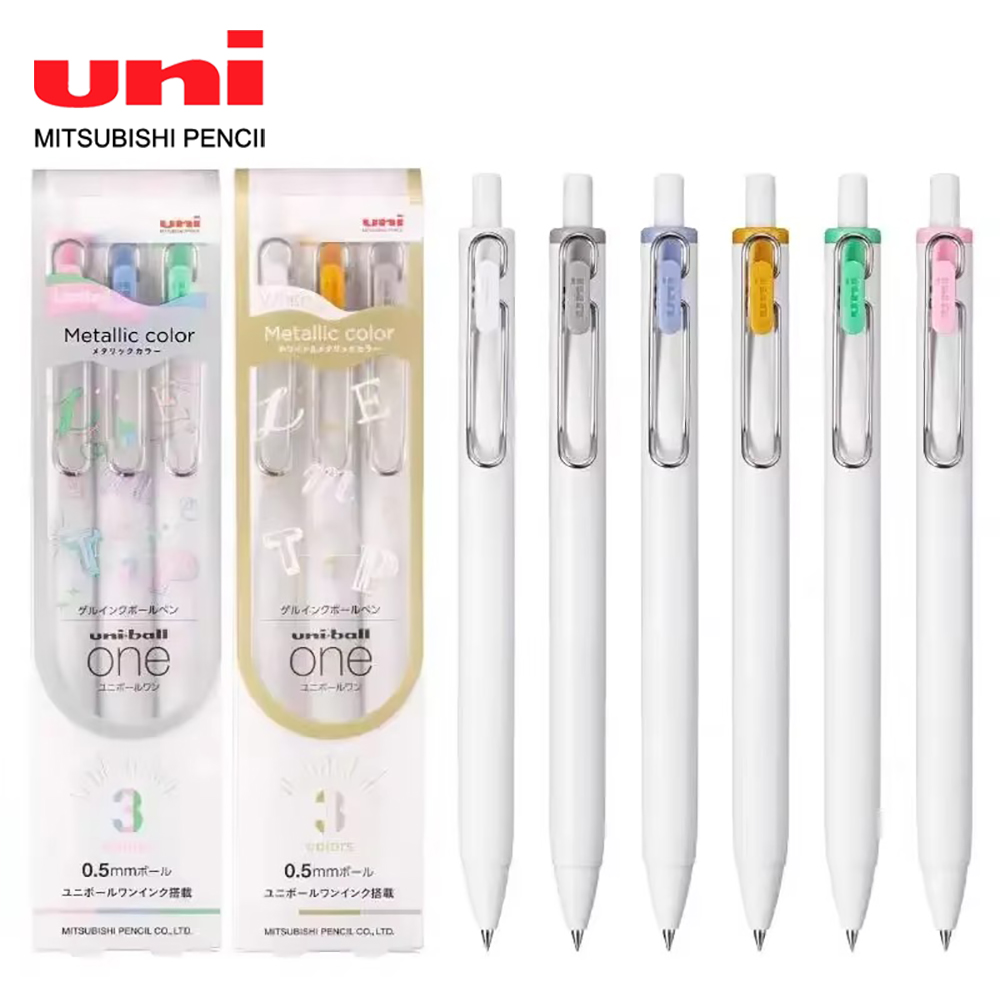 3 قطعة UNI الكرة واحد هلام الق - مراجعة Pentel Pen Energel وسعره
