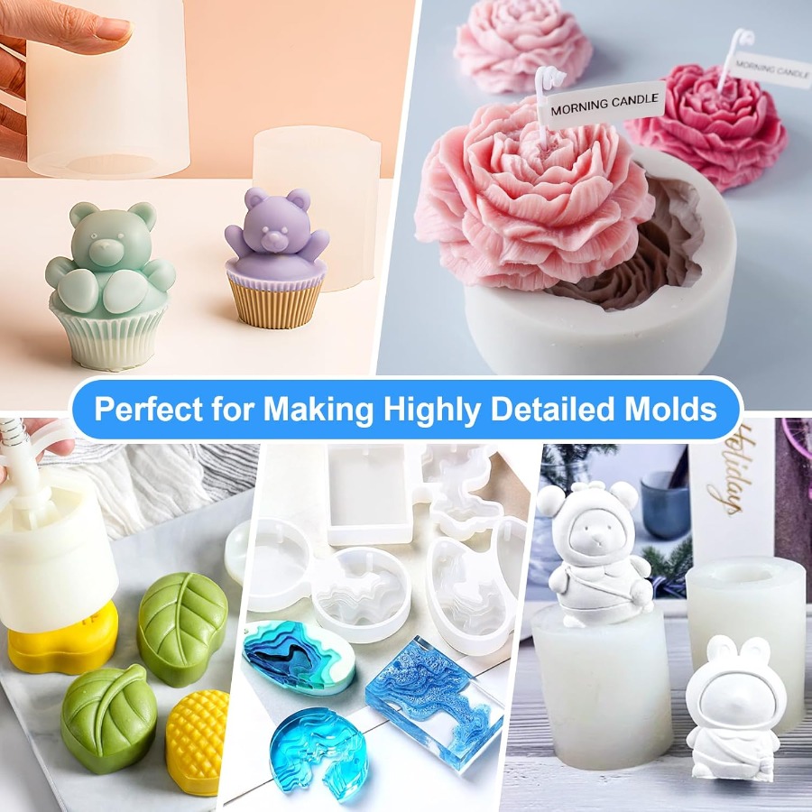 طقم صنع قوالب السيليكون، سائل  - مراجعة Candle Making Business وسعره