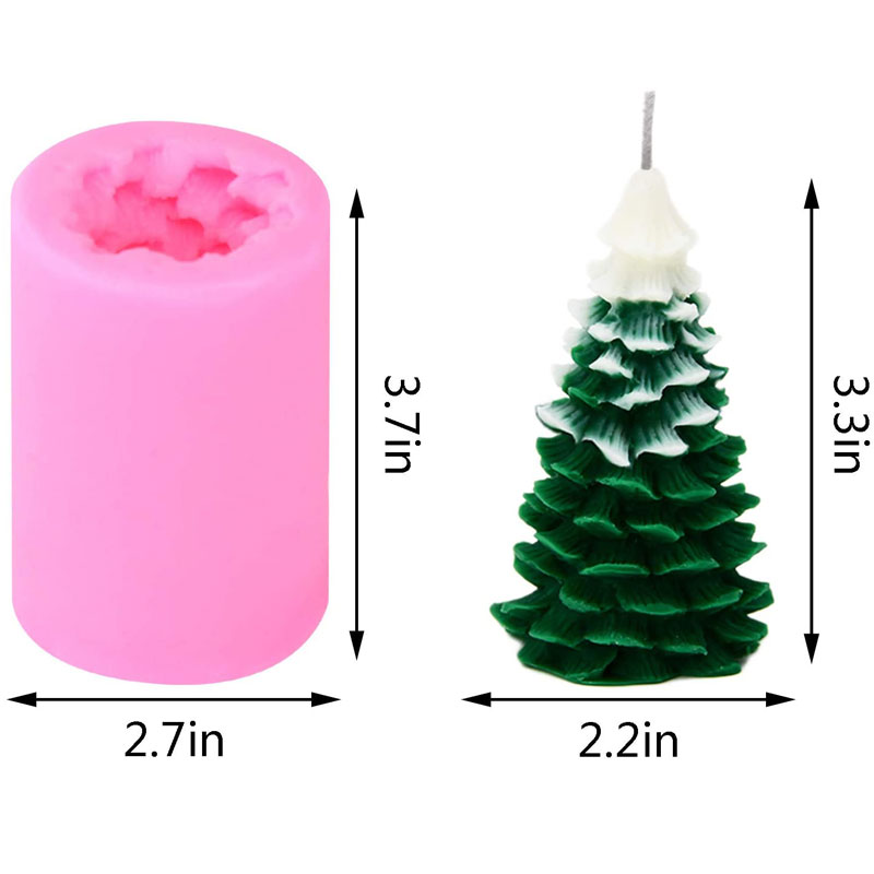 ثلاثية الأبعاد شجرة عيد الميلا - مراجعة Xmas Candle Making وسعره